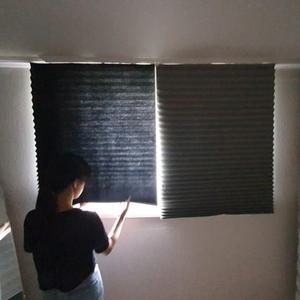 붙이는 셀프 부직포 암막블라인드 그레이 부직포블라인드 붙이는블라인드