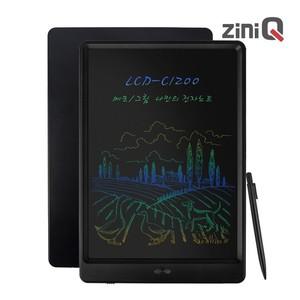 LCD-C1200 12인치 컬러글씨 Color 전자노트 전자보드 메모패드 메모장 낙서장 드로잉패드