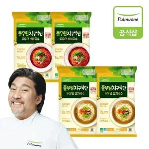 [풀무원] 지구식단 두유면 4개(8인)(비빔국수2개+잔치국수2개)
