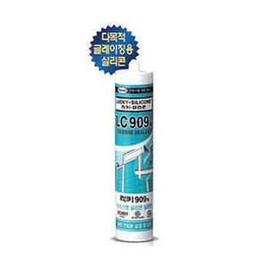 럭키실리콘 실리콘 LC-909S / 골드(무초산)270ml / 25개