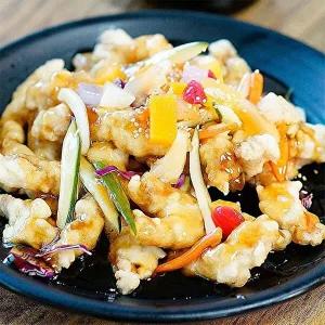 [자연맛남][푸드맛남] 대용량 북경식 찹쌀탕수육 1kg (소스미포함)