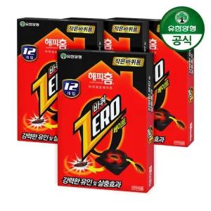 해피홈 바퀴제로베이트 작은바퀴용 12입 x 4개