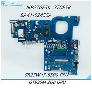 BA41-02455A 메인보드 호환 삼성 NP270E5K 270E5K 노트북 SR23W i7-5500U CPU GT920M 2G GPU 8GB-RAM