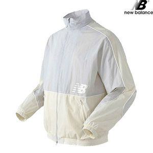 [NS홈쇼핑]뉴발란스 NBNAC22013-LG 컬러블록 경량 우븐 웜업자켓 공용 트레이닝 바람막이..