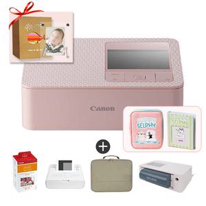 캐논 셀피 CP1500+RP-108+필름+브라운케이스+휴대용 배터리패키지+한정판 봄 패키지