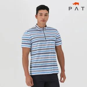 [PAT 남성] 스트라이프 프린트 티셔츠_1G35434