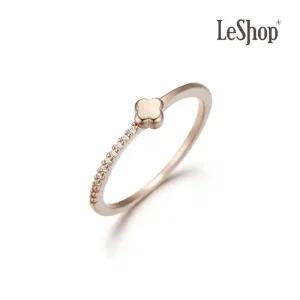 [르샵주얼리] 14K 쁘띠 클로버 데일리 반지(GoldPlated)_LJ5127BRR