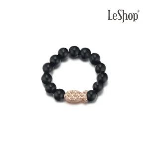 [르샵주얼리] 14K 컷팅 물고기 원석 반지 (GoldPlated)_LJ5061BRR