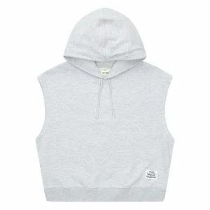 [보리보리/에꼴리에]여아 백프린트 후드 베스트 23O0154_GY