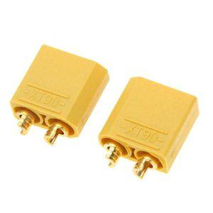 XT90 커넥터 암수한쌍 드론 RC 배터리 연결 DC잭 (WFH9PKI)