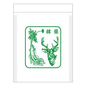 [HMEDICAL] 한약과립 투명지(PET) 약포지 6포용 (1000장) - 세로중포지(67 x 89mm)