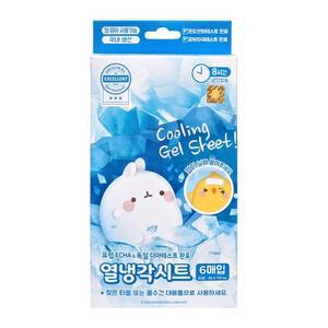 [MEN8K2MO_52GR]몰랑 얼음주머니 열냉각시트 6매입