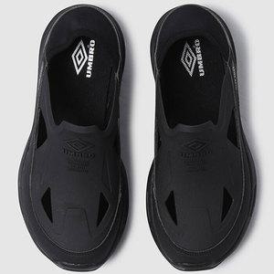 [엄브로] 엄브로 공용 그램피 고프코어 뮬 샌들 블랙 UP223ESA41
