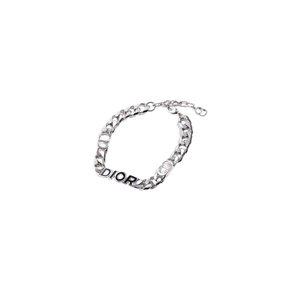 [DIOR]디올 이태릭 체인 링크 팔찌 실버 B2439HOMMT 004