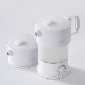 모리츠 트래블 폴딩 전기포트 여행용 접이식 포트 0.6L 전용파우치 SN3631B-TW-06A