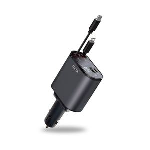 rozet 4in1 차량용 시거잭 고속 릴타입충전기 RX-6420[YYH-WCODE]