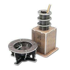 해시계 우드락 건물 건축 조립 모형 DIY 만들기