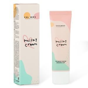 톤업크림 더 브라이트 히니지니 드레싱 소프트 밀키크림 50ml 팔꿈치 무릎 미백 주름개선 기능성