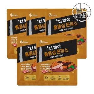[맘스킹]상신 더빠삭 통등심돈까스 320gx5개