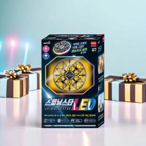 데이비드토이 드론 스피닝스타 LED 어린이드론 모션조작 실내 입문용 맨손조정 360도회전