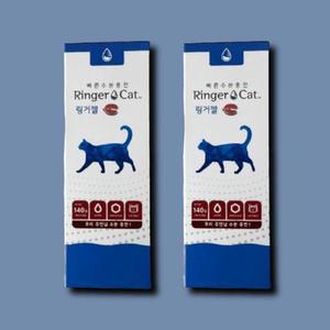 [기타] 링거젤 고양이 수분보충제 140g 10개입 2박스 음수량
