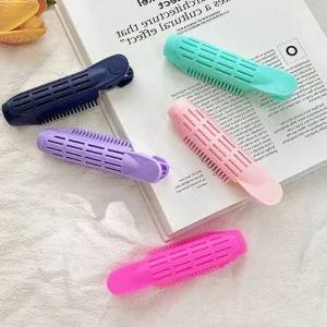 셀프 볼륨 집게 헤어롤 스타일링 뿌리 머리 구르프 핀