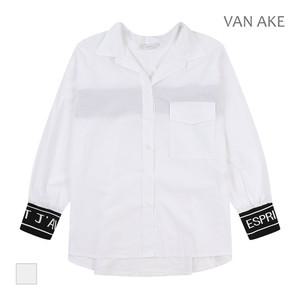 [반에이크] 소매배색 오버핏 셔츠_VB35BLQ302Z