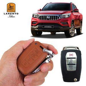 (무료배송) 렉스턴스포츠칸 차 키케이스 자동차 키커버 천연가죽