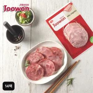 주원산오리 싸먹는 오리슬라이스 80gX14팩