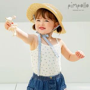 [삠뽀요] [SET] 위키민소매티셔츠