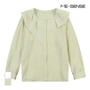 [미센스] 프릴디자인 블라우스_MB34BLS313Z