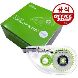 바르네 1158 수정테이프 1갑(20개)BCT-1158 화이트 지우개 디스펜서 BCT1158