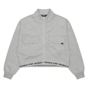 [소이]소이주니어 세이브존03 크롭 반목 점퍼 24F0151-GY (30962170)