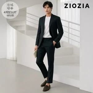 [지오지아]루즈핏 블랙 캐주얼 셋업수트 (ABD5KG1601_ABD5PP1601_BK)