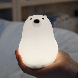 투랩 모찌베어 LED 무드등 작은 잠 타이머