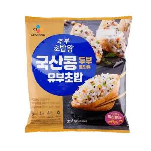 주부초밥왕 국산콩두부로 만든 유부초밥 328G