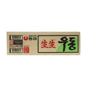 농심 생생우동 6072g (253g x 4개입 x 6팩)