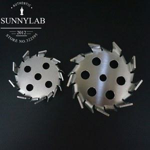 톱니 전환 50MM 교반기 스틸 디스크 250MM 구멍 실험실 스테인레스 분산