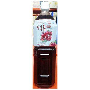 고품질 참다음 석류 농축액 음료 베이스 1.5L 1개 농축음료 음료베이스 액기스 식당 음식점 찻집 (WFHUCNK)