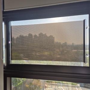 붙이는 롤업 햇빛가리개 블라인드 58x125