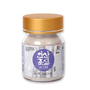 인산죽염 9회 자죽염 분말 60g 1개