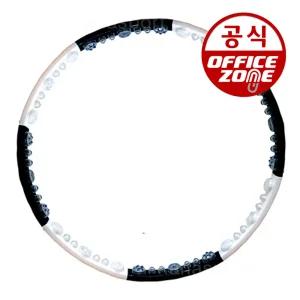 웨이스트 뷰티라인 에어쿠션 참숯 훌라후프 2.2kg 뱃살 지압 다이어트 유산소 운동