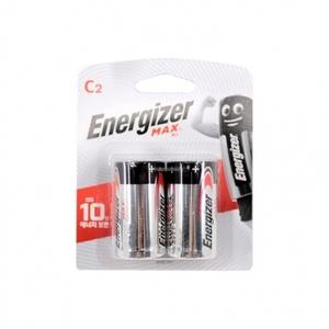 에너자이저 맥스C형(2알) 알카라인 건전지 LR14 1.5V