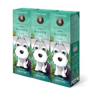 제니튼 주니어 치약 민트향, 60g, 3개