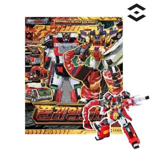 메탈카드봇S 플레임노바 소방차 중장비 합체 로봇 장난감