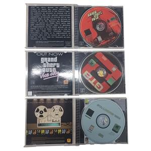 PS1 gta 시리즈 수동 복사 디스크 게임 잠금 해제 콘솔 스테이션 레트로 광학 드라이버 비디오 부품