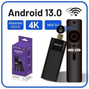 4K MX10 F3 PRO TV 스틱 Fire 원격 제어 안드로이드 쿼드