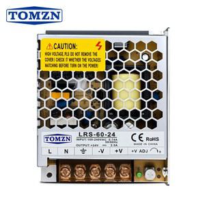TOMZN 60W AC- SMPS 단일 출력 스위칭 POWER LOGIC 공급 장치 입력 110V 220V 5V 12V 15V 24V 36V 48V LED 조정 가능