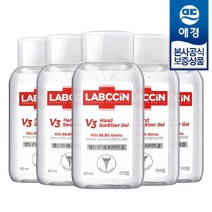 [애경] 랩신 V3 새니타이저 겔 60ml x5개