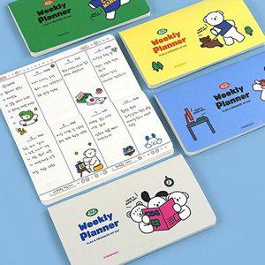 [브이와이][VCMO9204]위클리 플래너 카카오스케줄러 만년 6개월